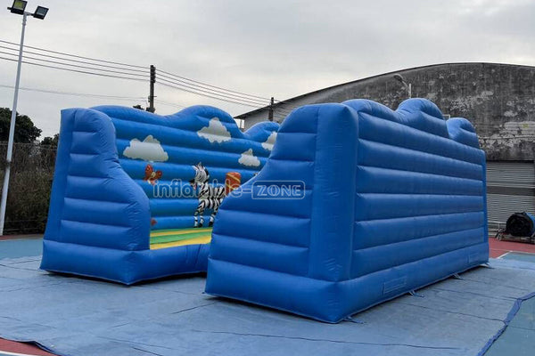 Commercial Inflatable Fun City Colorful Play Inflatable Kids Playground Inflatable Amusement Equipment