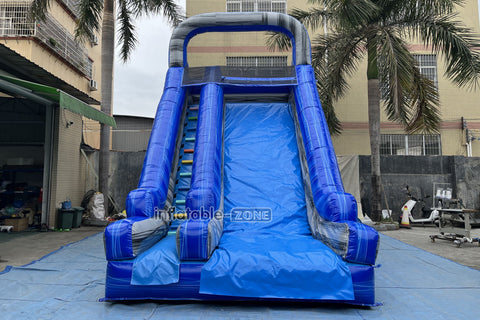 Fun Commercial Inflatable Slide Jumping Bouncer Marble For Outdoor Events And Parties