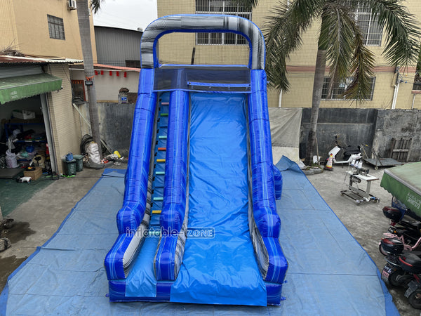Fun Commercial Inflatable Slide Jumping Bouncer Marble For Outdoor Events And Parties
