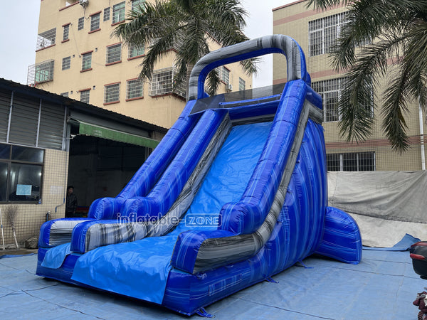 Fun Commercial Inflatable Slide Jumping Bouncer Marble For Outdoor Events And Parties
