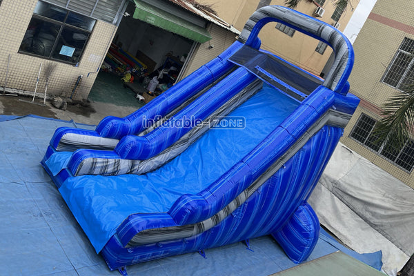 Fun Commercial Inflatable Slide Jumping Bouncer Marble For Outdoor Events And Parties