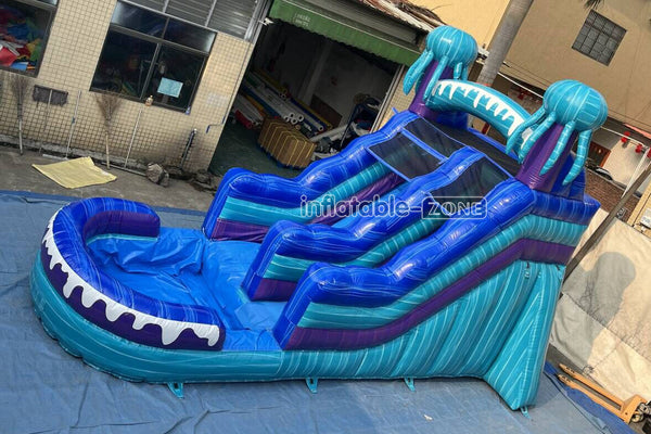 Commercial Inflatable Water Slide Blow Up Jumper Near Me Jellyfish Waterslide For Above Ground Pool