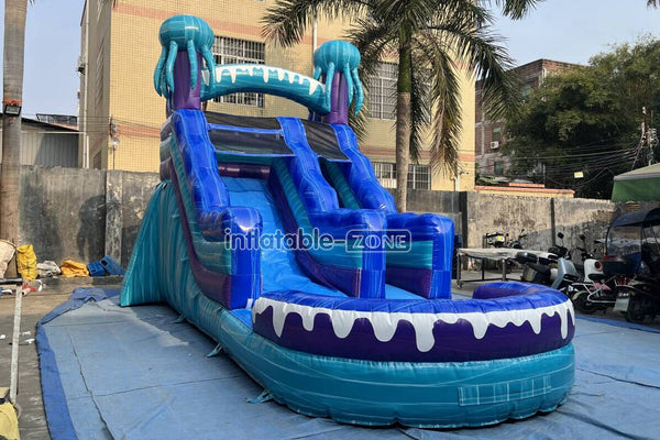 Commercial Inflatable Water Slide Blow Up Jumper Near Me Jellyfish Waterslide For Above Ground Pool