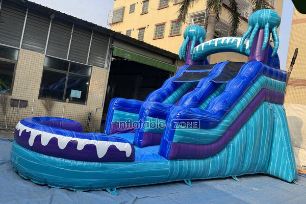 Commercial Inflatable Water Slide Blow Up Jumper Near Me Jellyfish Waterslide For Above Ground Pool