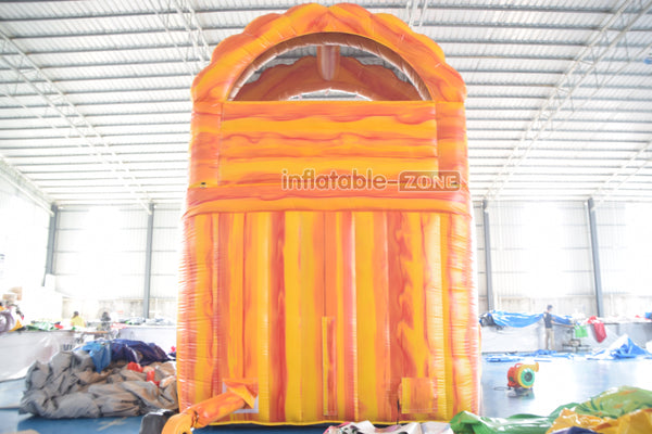 Slam N Curve Inflatable Water Slide Sunny Fun Largest Blow Up Splash Pool Double Lane Water Slide