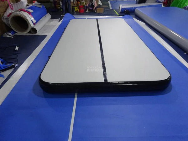 Black Inflatable Tumble Track Gymnastics, Best Cheer Air Mats