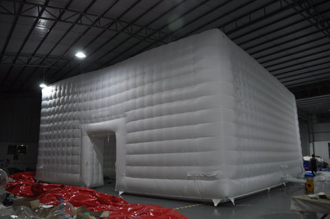 Professional Factory White Inflatable Night Club Tent, Giant Outdoor Inflatable Pub Tent Club