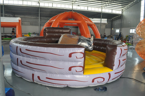 Amusement Park Inflatable Mechanical Bull Electric Rodeo Mech Bull Inflatable Mechanical Bull Riding