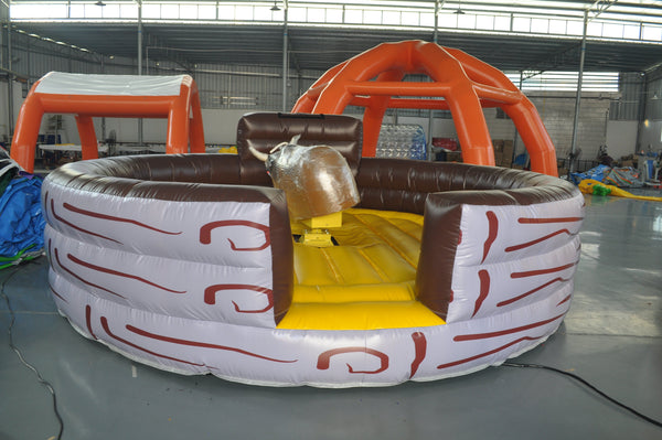 Amusement Park Inflatable Mechanical Bull Electric Rodeo Mech Bull Inflatable Mechanical Bull Riding