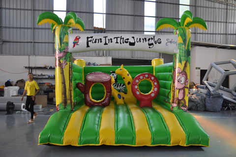 Inflatable Toy Crocodile Jumping Bouncer/ Inflatable Bouncing Castle