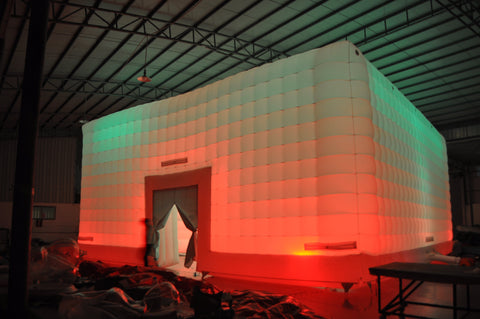 Outdoor Led Light Blow Up Nightclub Tent Inflatable Nightclub Inside