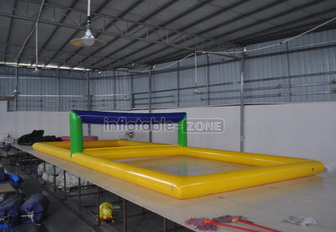 Inflatable Volleyball Court Pool Inflatable Water Volleyball Floating Court