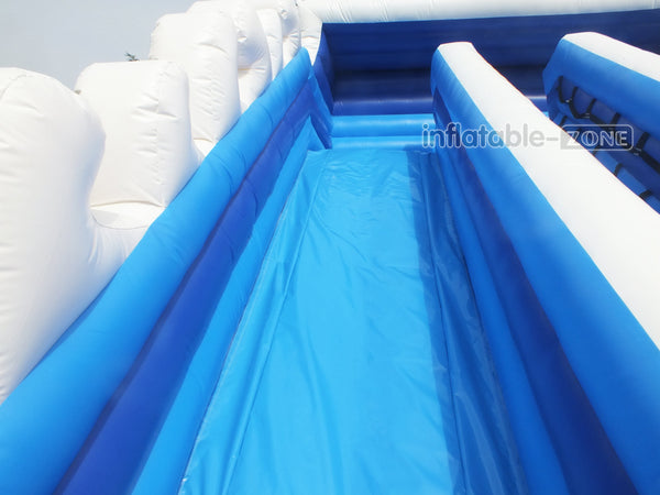 Dolphin Double Lane Inflatable Water Slide Giant Inflatable Mega Sea World Slide Best Outdoor Waterslide For Backyard