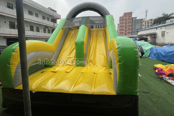 Fun Run Obstacle Course Backyard Ninja Warrior Inflatable Course Outdoor Playground Obstacle Birthday Party