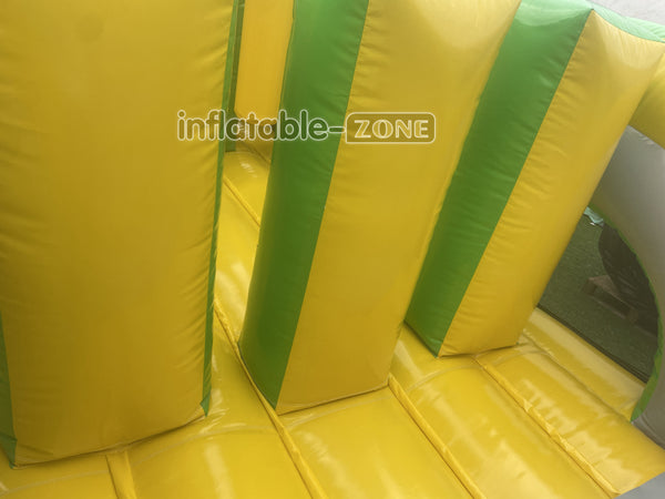 Fun Run Obstacle Course Backyard Ninja Warrior Inflatable Course Outdoor Playground Obstacle Birthday Party