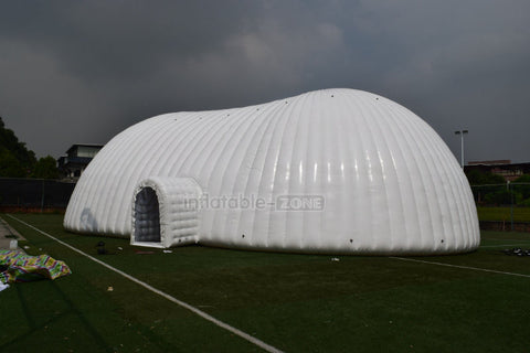 Giant Inflatable Air Dome Lawn Tent White Inflatable Igloo Dome Tent For Outdoor Party Events