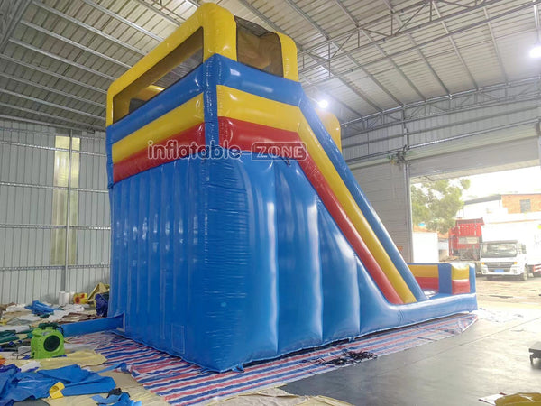 Giant Inflatable Dry Slide Inflatable Bouncer Entertainment Jumping Commercial Single Lane Adults Kids Inflatable Slide