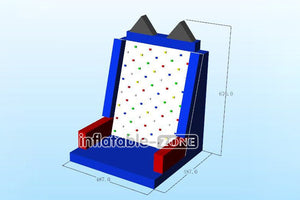 Inflatable-Zone Design Giant Inflatable Rock Climbing Wall With Mattress Sports Games Climbing Wall For Kids