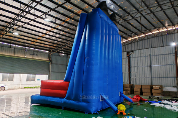 Inflatable Climbing Wall Inflatable Sports Games Giant Inflatable Rock Climbing Wall With Mattress For Party