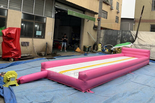 Best Inflatable Gymnastics Tumbling Mat Gymnastic Floor Run Track Sports Equipment Inflatable Bouncy Track