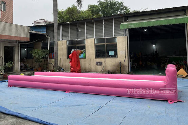 Best Inflatable Gymnastics Tumbling Mat Gymnastic Floor Run Track Sports Equipment Inflatable Bouncy Track