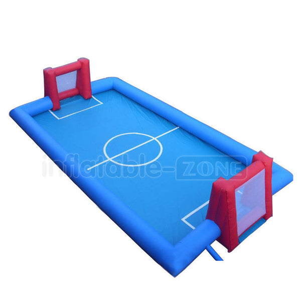 new outdoor inflatable soccer field children soap soccer field for sale
