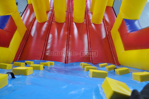 High quality inflatable bouncer obstacle course,jumping bouncy playground, Inflatable Bouncy Slide