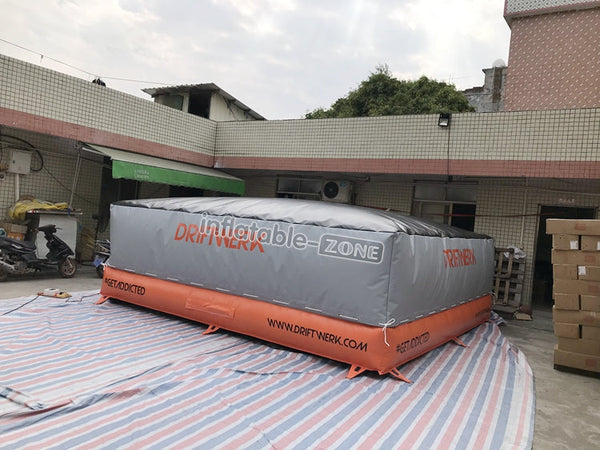 Sport games OEM inflatable air bag for jumping, inflatable bike jump airbag, air bag jump