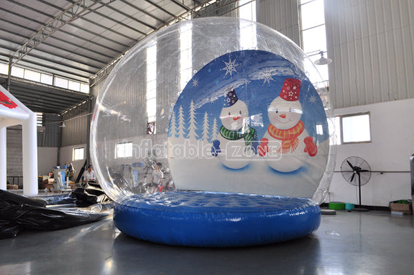 4m dia commercial grade durable inflatable snow globe Inflatable Globe Tent