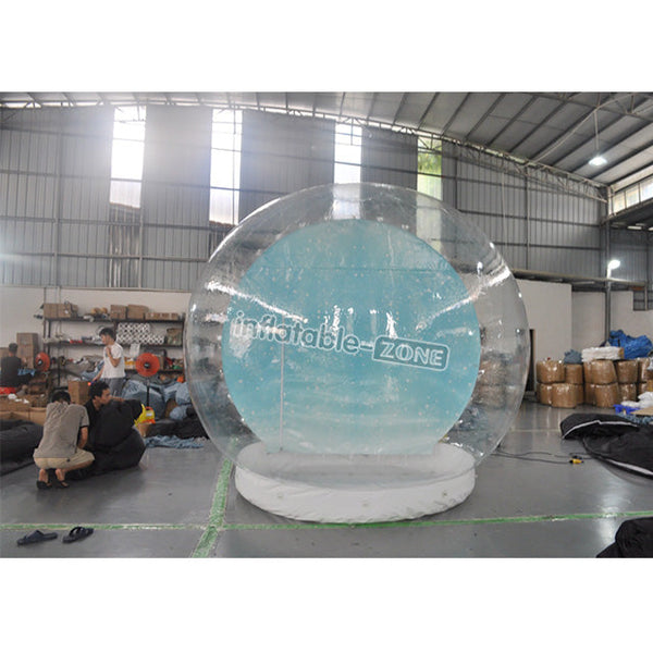 Christmas Human size inflatable snow globe hire