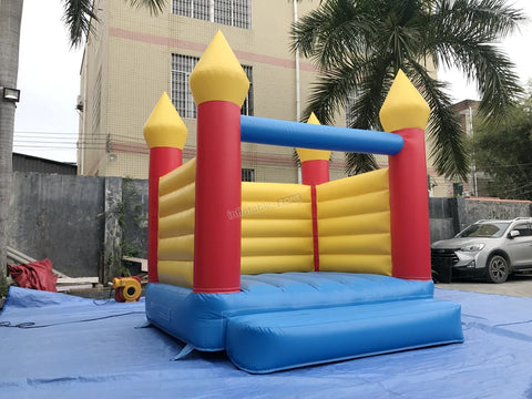 Colorful  inflatable moonwalk  jumper bouncer bouncy castle jumping commercial bounce house party