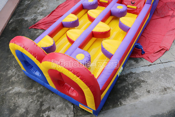 commercial inflatable obstacle course,\t inflatable gems adventure obstacle course