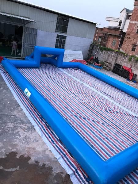 Ground football inflat soccer field soap