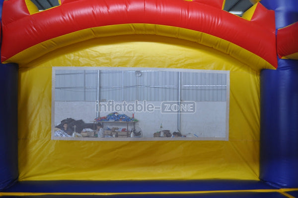 Kids party castle inflatable bouncer playing