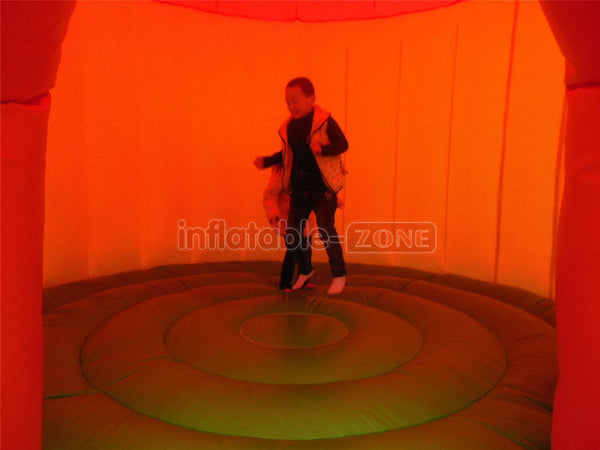 Kids inflatable big round mushroom jumping house