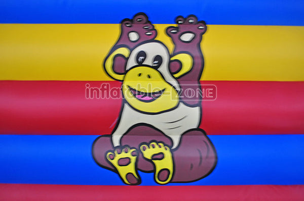 Giant funny inflatable slide bouncer commercial jumping castles