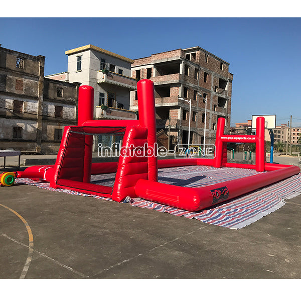 Outdoor sport games soccer field   inflatable rugby field