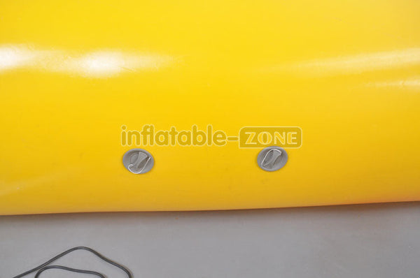 Blue and yellow Inflatable water pool, children play enjoyment water game pool