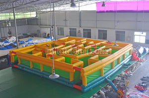Inflatable Zone happy game inflatable maze, commercial use inflatable maze for sale