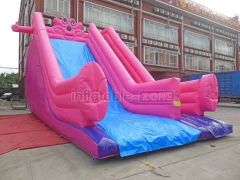 inflatable single lane slip slide, inflatable slide on sale