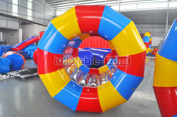 New design hot wheel inflatable water roller, super big inflatable water roller