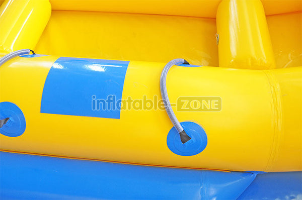 Adult inflatable fly fish water game inflatable flying fish banana boat for water sports