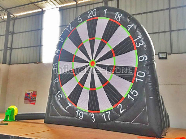 Funny soccer shoot football dart board inflatable soccer dart