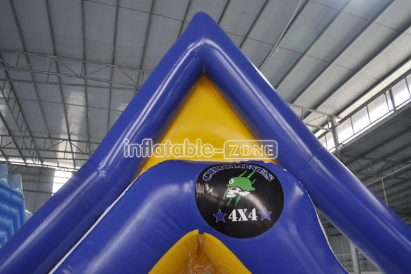 inflatable floating water slide inflatable floating slide