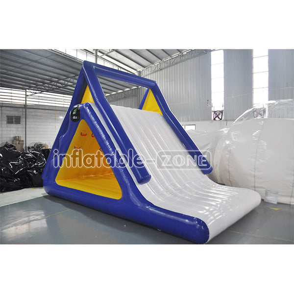 inflatable floating water slide inflatable floating slide
