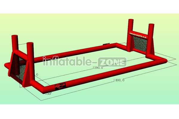 Outdoor sport games soccer field   inflatable rugby field