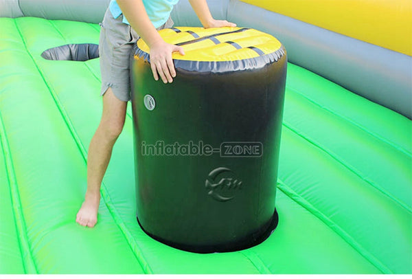 Interactive inflatable meltdown challenge games for sale  Inflatable wipeout game with mechanical