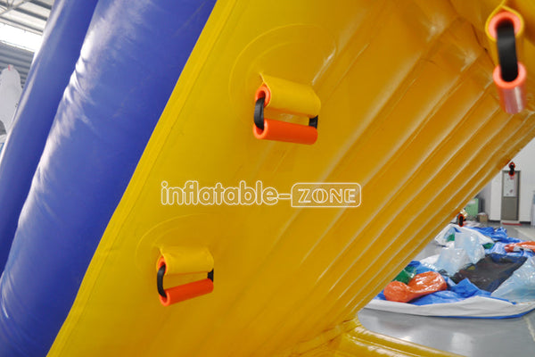 Popular amusement park equipment giant inflatable water slide for adult