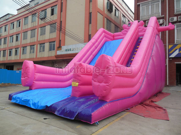 inflatable single lane slip slide, inflatable slide on sale