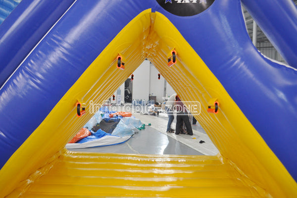 Popular amusement park equipment giant inflatable water slide for adult